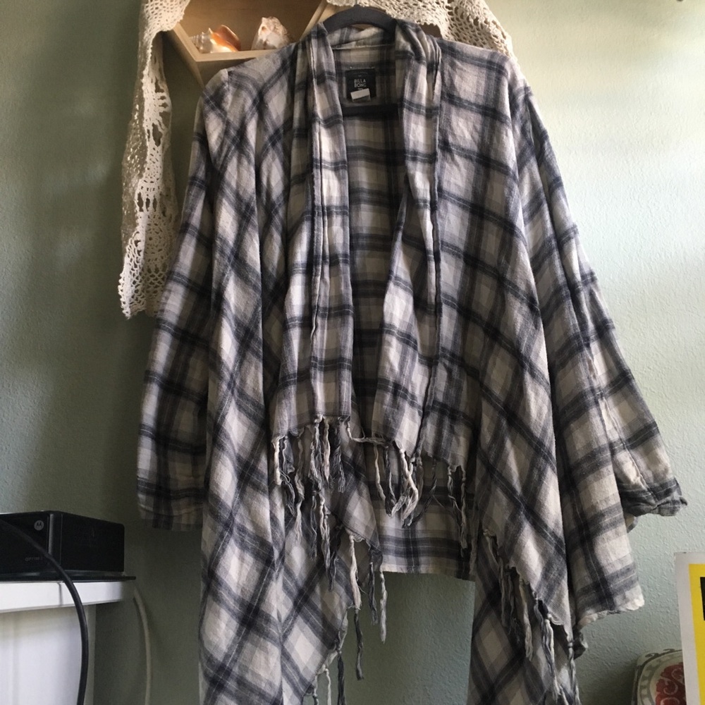 Billabong Flannel sweater